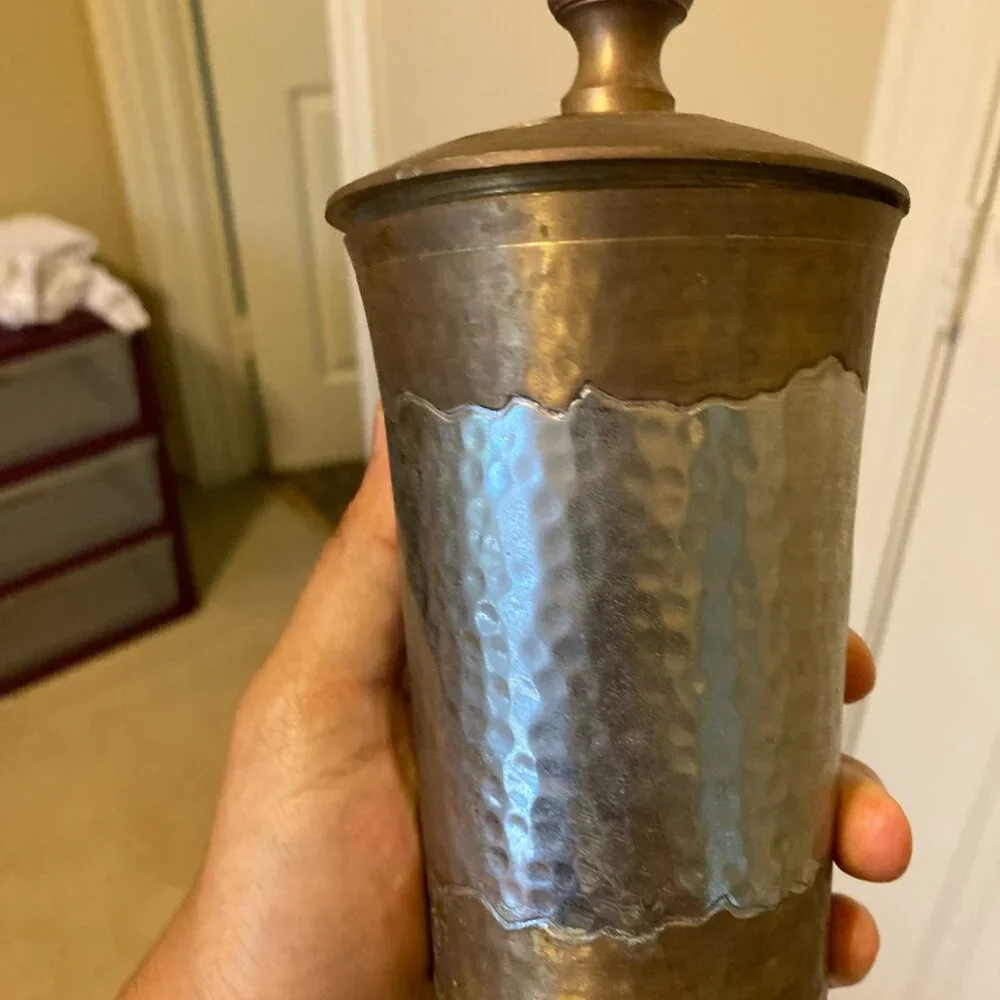 Vintage antique brass